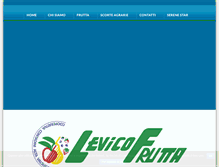 Tablet Screenshot of levicofrutta.it